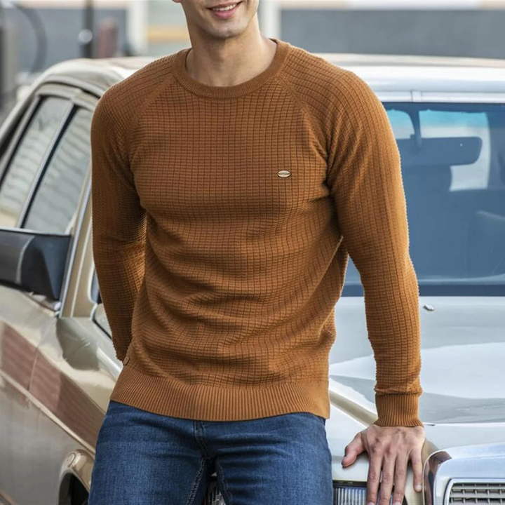 Hawthorne | Men's Knitwear Brushed Handfeel Texture