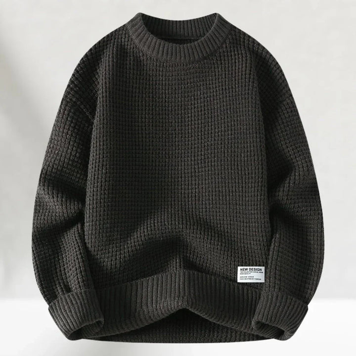 Quillan | Men's Knitwear Textured Rib Pattern