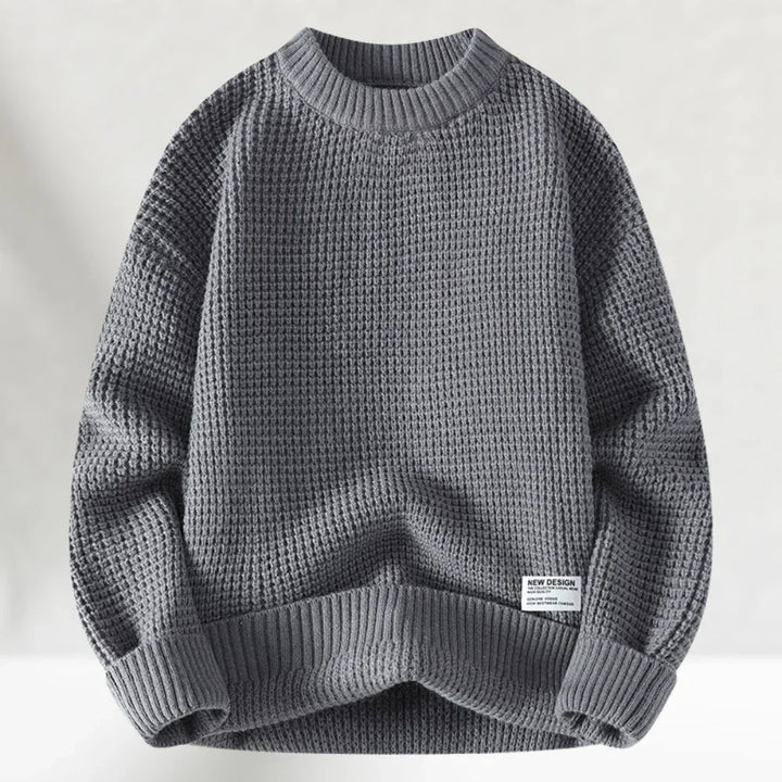 Quillan | Men's Knitwear Textured Rib Pattern