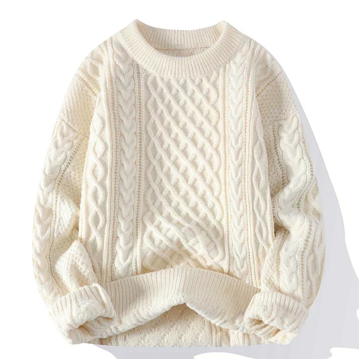 Ulric | Men's Knitwear Textured Rib Pattern