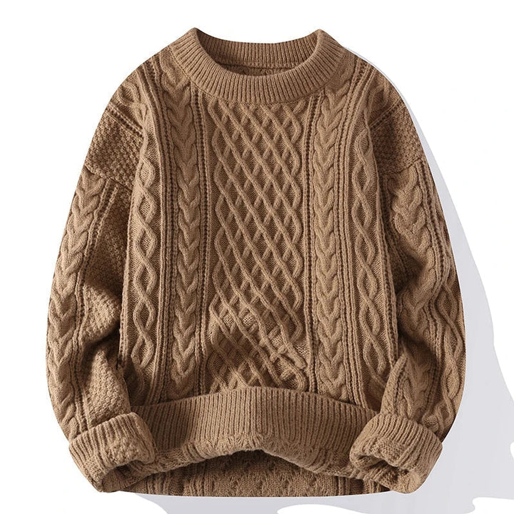 Ulric | Men's Knitwear Textured Rib Pattern
