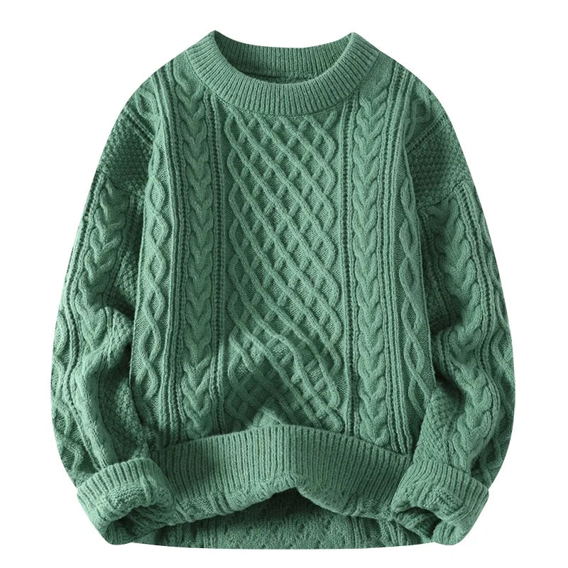 Ulric | Men's Knitwear Textured Rib Pattern