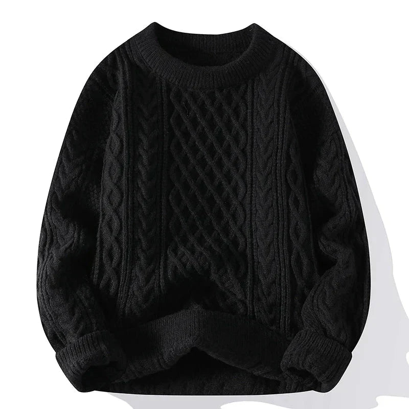 Ulric | Men's Knitwear Textured Rib Pattern
