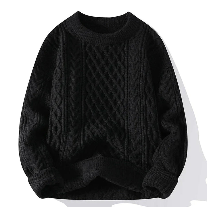 Ulric | Men's Knitwear Textured Rib Pattern