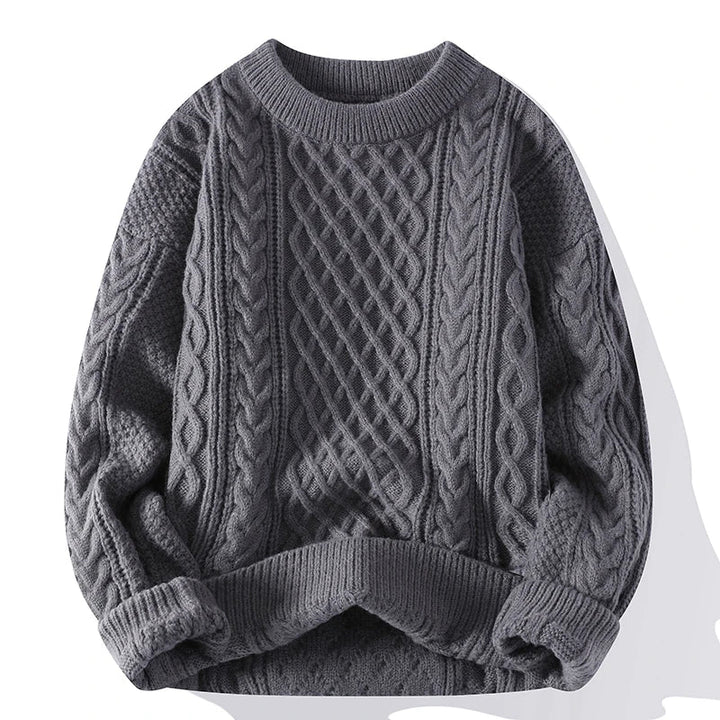 Ulric | Men's Knitwear Textured Rib Pattern