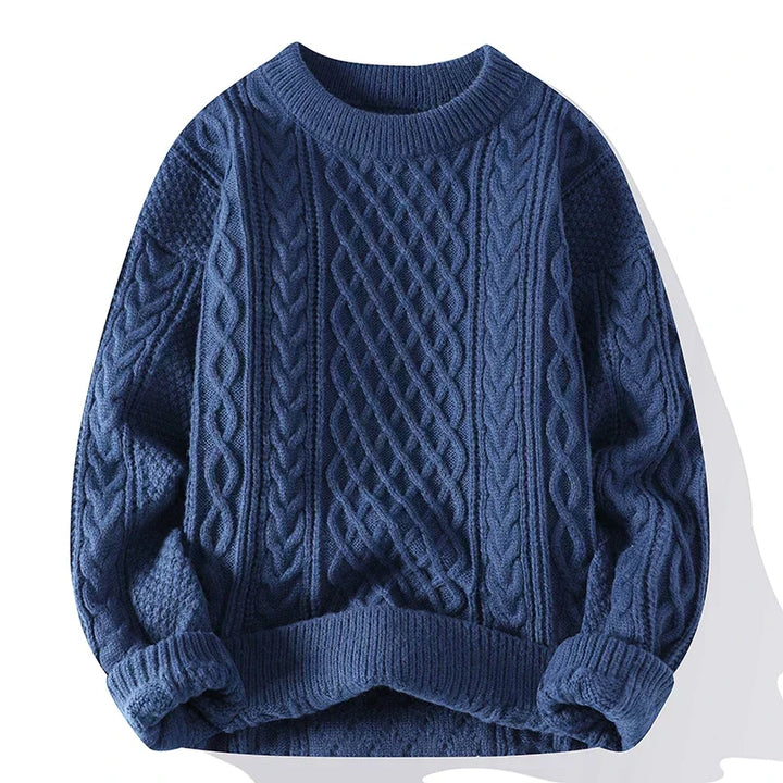 Ulric | Men's Knitwear Textured Rib Pattern