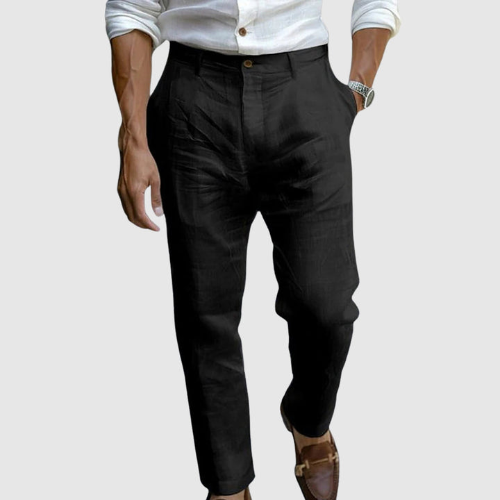 Warrick | Men's Trousers Clean Minimal Leg Shape