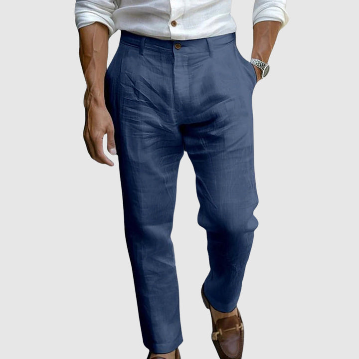Warrick | Men's Trousers Clean Minimal Leg Shape