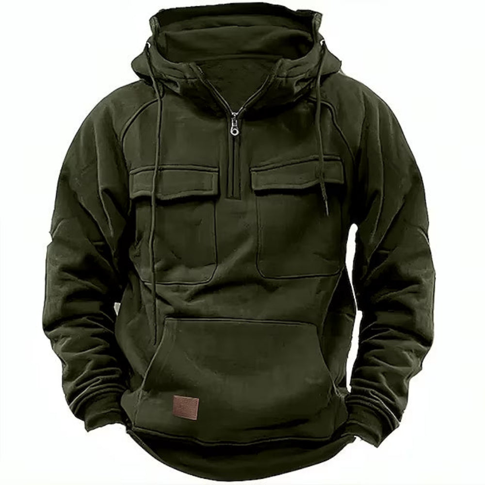 Emric | Men's Hoodie Smooth Modern Outer Layer