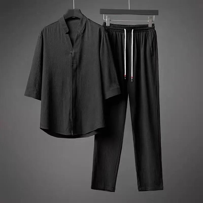 Brennic | Men's Trousers Structured Relaxed Form
