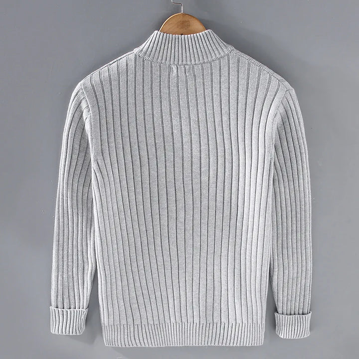 Garrick | Men's Knitwear Brushed Handfeel Texture