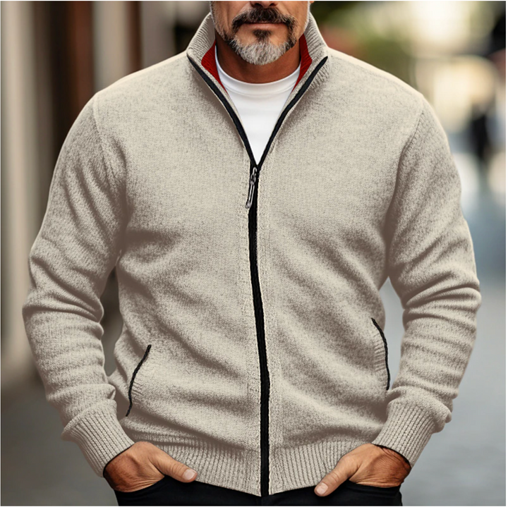 Rhydian | Men's Knitwear Fine Gauge Minimalist Knit