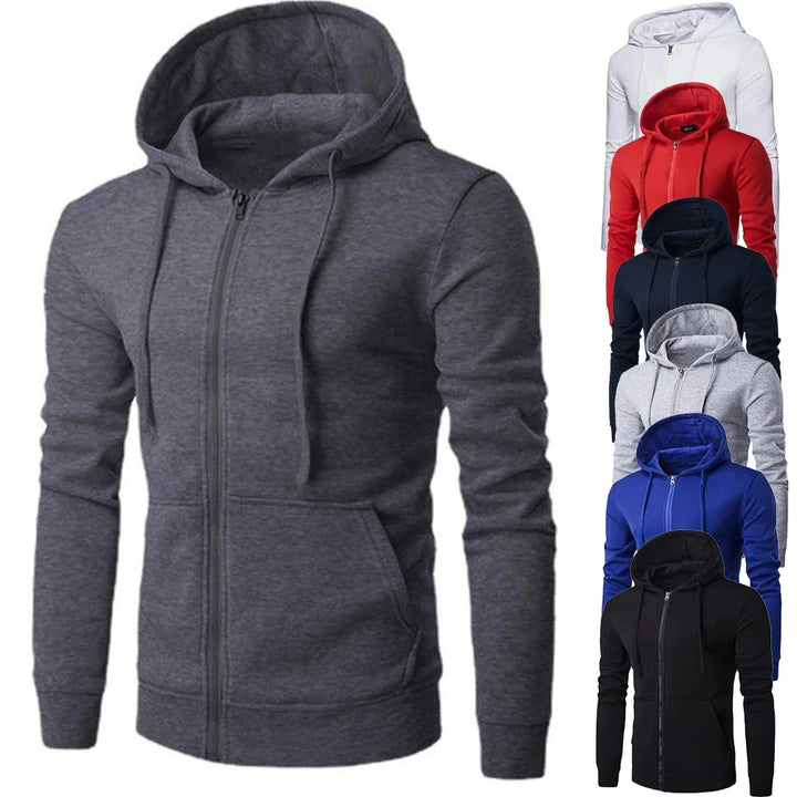 Zayden | Men's Hoodie Warm Casual Silhouette