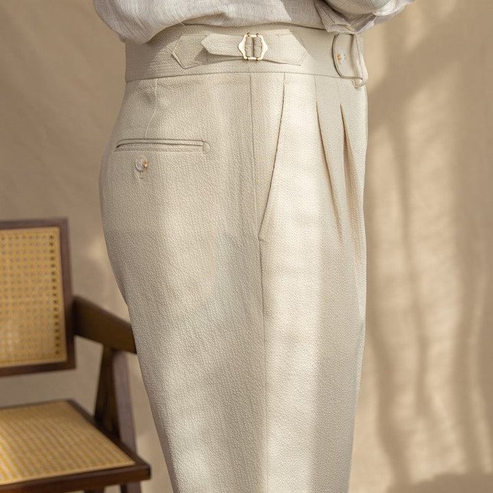 Eldon | Men's Trousers Structured Relaxed Form