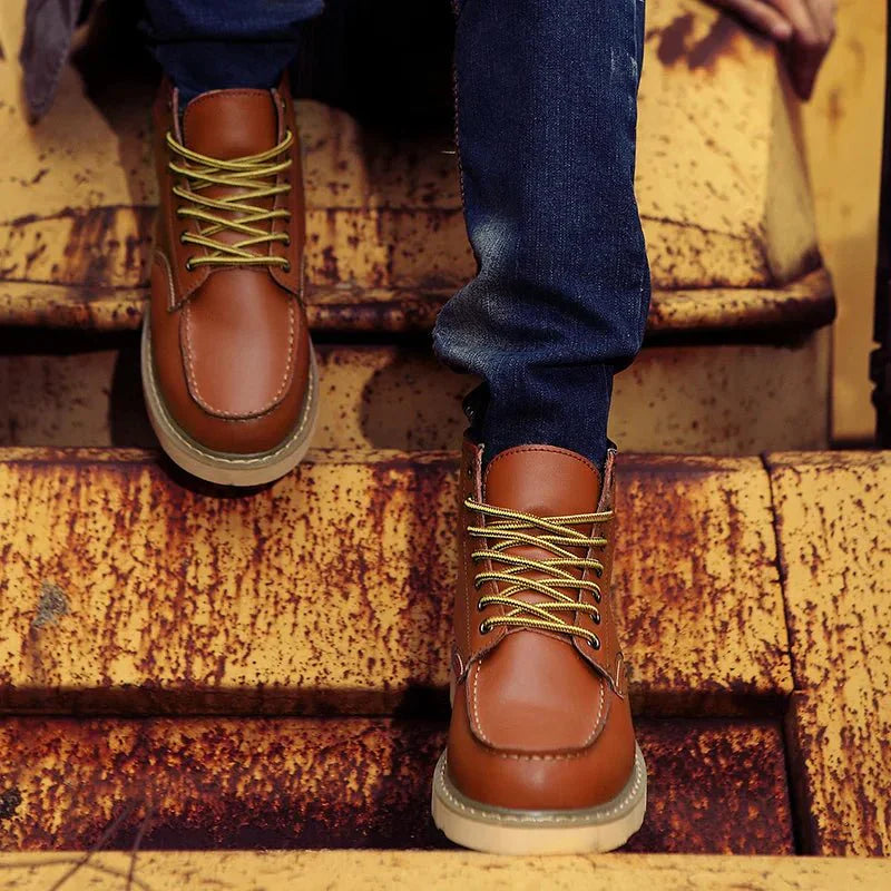 Kelton | Men's Boots Smooth Upper Paneling