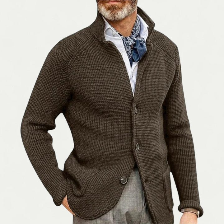 Orlen | Men's Knitwear Textured Rib Pattern