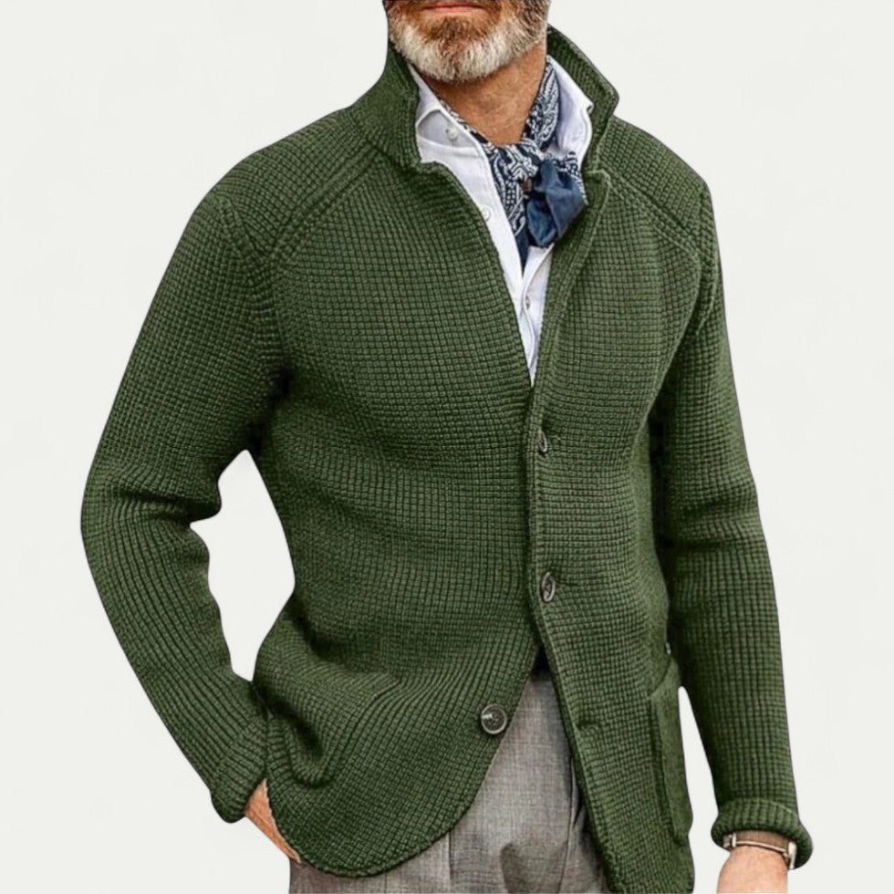 Orlen | Men's Knitwear Textured Rib Pattern