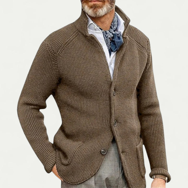 Orlen | Men's Knitwear Textured Rib Pattern