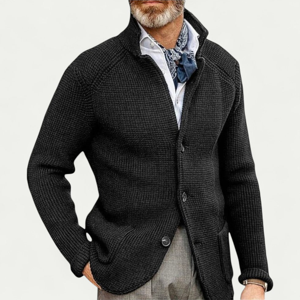Orlen | Men's Knitwear Textured Rib Pattern